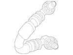 Genuine Mercedes-benz Oil Line 000-270-37-00 New. Price: $58.80.