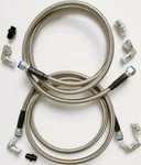 Braided New Automatic Transmission Cooler Line Kit -6AN For Gm 6L80E 4L90E. Price: $50.51.