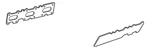 Genuine Ford Manifold Gasket BR3Z-9448-C New. Price: $34.58.