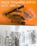 Mopar: A727 A904 Torqueflite Shift Improver Kit Dodge Plymouth No Trans Removal! New. Price: $56.69.