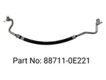 New Oem Toyota Grand Highlander 2024-2025 Discharge Hose 88711-0E221. Price: $60.00.