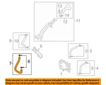 Hyundai Oem 13-18 Santa Fe 2.4L-L4 Transmission Oil Cooler-lower Hose 254152W500 New. Price: $51.75.