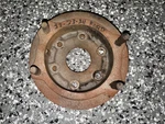 1932-1936 Ford Transmission Rear Bearing Retainer Plate B-7085-B Used. Price: $75.00.