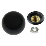 Shifter Ball Black Plain Without Numbers Lock Nut 1964-77 Gm Ford Dodge New. Price: $26.00.