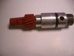 Triumph TR250/TR6 - Late Type Overdrive Used Speedo Bushing And Pinion Gear. Price: $47.50.