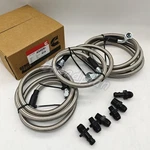 Heavy Duty Transmission Cooler Lines Hose Kit For 96-02 Dodge Ram Cummins 47RE New. Price: $150.00.