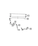 Genuine Mopar Oil Cooler Pressure And Return Hose Tube 68591751AA New. Price: $65.09.