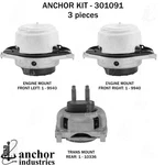 Anchor 301091 Engine Mount Kit New. Price: $291.99.