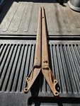1942-1948 Ford 21A-4750/21A-4751 Rear Radius Rods Trailing Arms Pair Used #1 Unspecified. Price: $198.95.