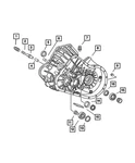 Genuine Mopar Bearing 5083977AA New. Price: $49.62.