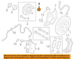 Ford Oem 07-15 Edge,mkx Front Suspension Brake Components-axle Nut W712772S439 New. Price: $35.62.