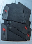 Audi RS-6 RS-7 2019-2025 Custom Floor Mats With Real Carbon Fiber Inserts New. Price: $329.00.