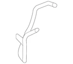 Genuine Gm Automatic Transmission Auxiliary Fluid Cooler Inlet Line 23136867 New. Price: $8.68.