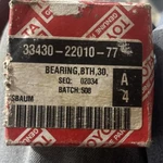 1980-1992 Toyota Bearing 33430-22010-77 Bth New. Price: $47.99.
