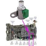 Oem Trans S2 Shift Solenoid 35240-50040 For Toyota Lexus A760E 761E/F AB60 A960E Remanufactured. Price: $20.99.