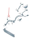 Vw Touareg Automatic Transmission Oil Pressure Line 7P0317801E Neu. Price: $806.76.