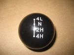 NP205 Transfer Case Shift Knob Black 7/16"-20 For 1971-80 Chevy & Gmc C/k Trucks New. Price: $42.25.