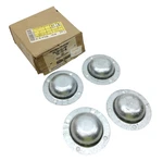 New Genuine Ford YC3Z-1131-AA Metal Grease Cap Lot Of 4. Price: $24.95.
