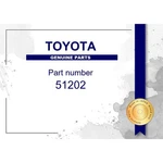 Genuine Toyota Frame Cross Member Sub-assy NO.3 Part # 5120265051 (51202-65051 New. Price: $265.79.