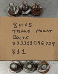 Bmw X5 2003 Oe Automatic Transmission Cross Brace Mount Bolt Set 223311096729 4Q Used. Price: $24.88.