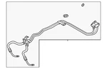 Genuine Ford Automatic Transmission Oil Cooler Hose Assembly MB3Z-7R081-D New. Price: $149.86.