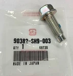Genuine Honda Drive Shaft Bolt 90382-SH9-003 New. Price: $13.94.