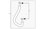 Genuine Hyundai Engine Coolant Hose 25415-2W500 New. Price: $57.22.