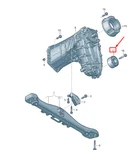 New Vw Touareg 7P MK2 Transfer Box Balance Weight 0AQ301316A Genuine Neu. Price: $292.50.