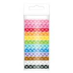 Crafts Doodlebug Washi Tape Gingham Pattern 12 Rolls Assorted Colors No Dups New. Price: $19.95.