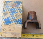 Nos U-joint Front Yoke For 1948-53 Chevy 3/4T Trucks With 4-SPEED Transmissions New. Price: $22.00.