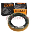 Timken Front Engine Crankshaft Seal For 1991-1994 Isuzu Pickup 3.1L V6 Cd New. Price: $18.82.
