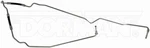 Dorman 624-221 Transmission Oil Cooler Return Line Fits Ford Models F75Z7A031 La New. Price: $92.02.