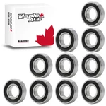 6010-2RS Ball Bearing 50X80X16MM Rubber Sealed (qty 10) New. Price: $52.95.