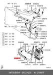 Genuine Oe Pants For Transmission Oil Cooler 2922A226 Mitsubishi 2922-A226 Neu. Price: $56.48.