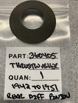 1942 To 1951 Packard Rear Differential Pinion Thrust Washer - 360405 New. Price: $7.00.