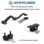 1982-1993 Mustang Stifflers Transmission Crossmember & Solid Mount TH-400 New. Price: $259.85.