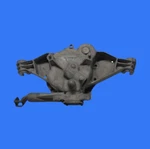 Porsche Transmission Cover Housing Nose Cone 70 - 72 91430130103 Used. Price: $125.00.