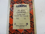 1950 -52 Chevy Powerglide Transmission Oring Seal Unit Kit New. Price: $21.95.