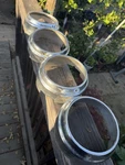 1960 Chevy Impala Belair Camino Headlight Buckets Molding Trim Rings Biscayne Used. Price: $215.00.