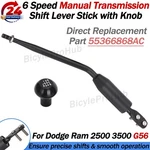 For Dodge Ram 2500 3500 G56 Speed Manual Transmission Shift Lever Knob 2010-12 New. Price: $83.99.