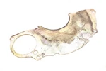 1984-1986 Nissan 300ZX Z31 2+0 Automatic Transmission Lower Dust Shield Used. Price: $70.00.