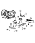 Genuine Mopar Hex Flange Head Bolt 06513254AA New. Price: $15.24.