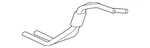 Genuine Mitsubishi Cooler Line MR967648 New. Price: $32.10.