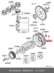 Genuine Oe Bolt Flywheel MD302074 For Mitsubishi MD30-2074 Neu. Price: $6.39.