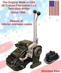 NP-205 Stainless Twin-stick Shifter W/boot, Transfer Case NP205GM8 New. Price: $220.00.