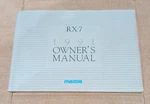 1991 Mazda RX-7 Owner Operator Manual User Guide 8A59 Original Leather Case Used. Price: $99.00.