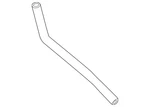 Genuine Nissan Oil Hose 21633-6LA0C New. Price: $34.98.