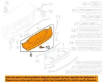 Ford Oem 2019-2020 Fusion Trunk Lid Exterior Trim Lower Panel KS7Z54423A42AA Nib New. Price: $280.00.