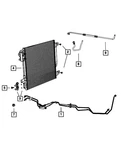 Genuine Mopar Transmission Oil Cooler Tube 68078007AA New. Price: $61.62.