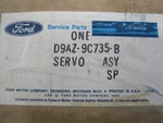 Nos Ford Cruise Speed Control Servo Vacuum Motor D9AZ-9C735-B 1979 Ltd Grand New. Price: $69.00.